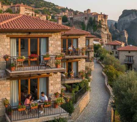 Apartments near Monasteries in Greece