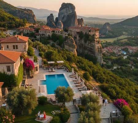 Resorts near Monasteries in Greece